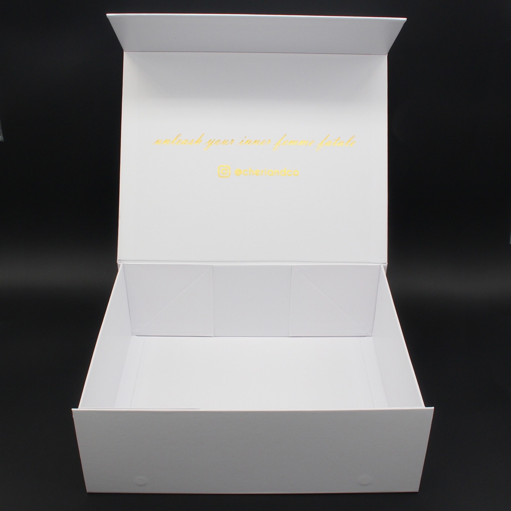 Luxury Custom Paper Gift Box For Evening Dress Packaging