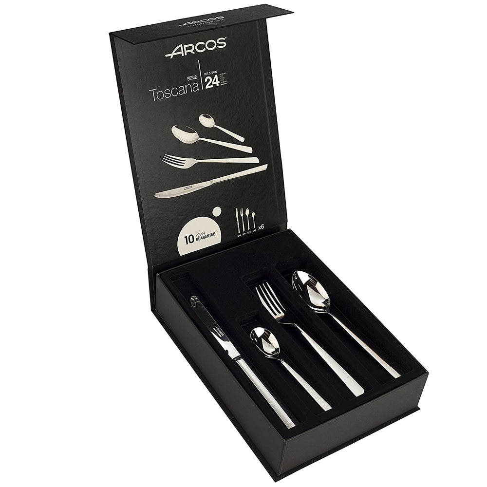 Luxury empty box for cutlery set