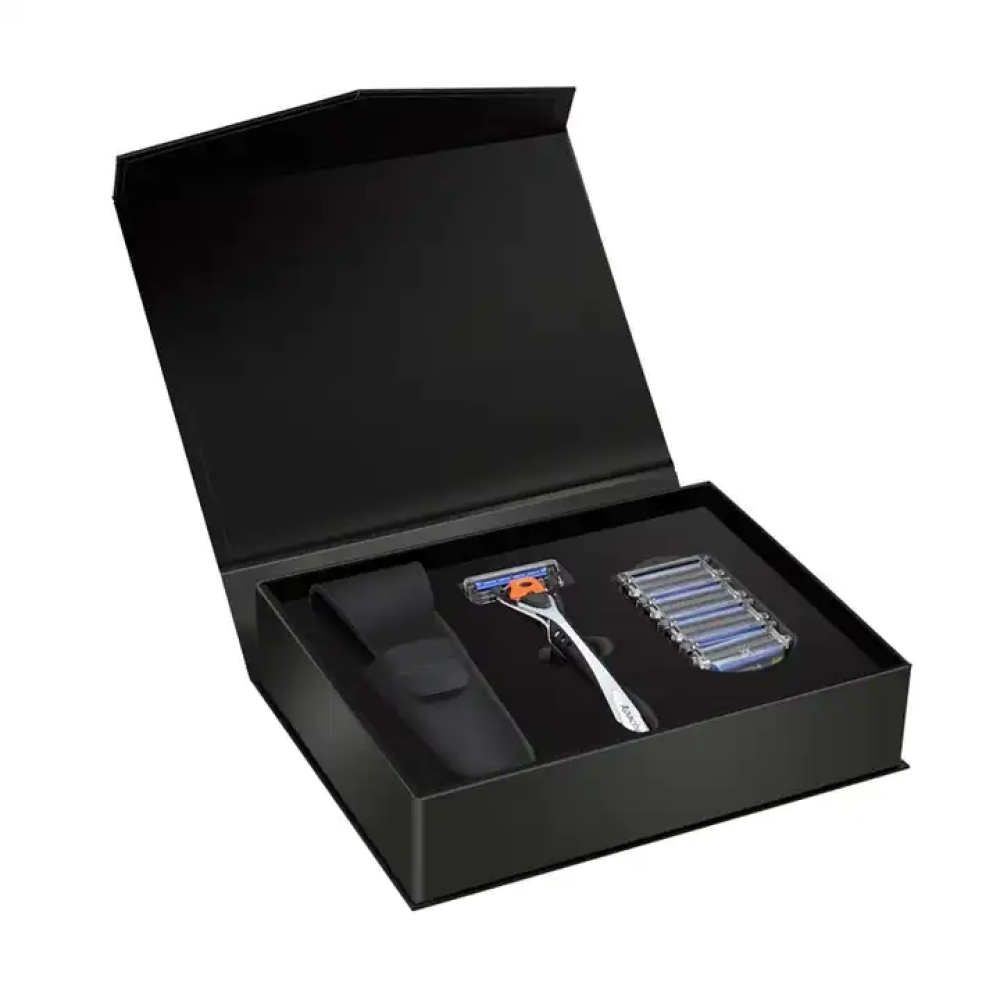 Coffret rasoir magnétique personnalisé