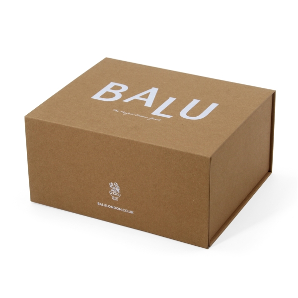 Brown paper box packaging