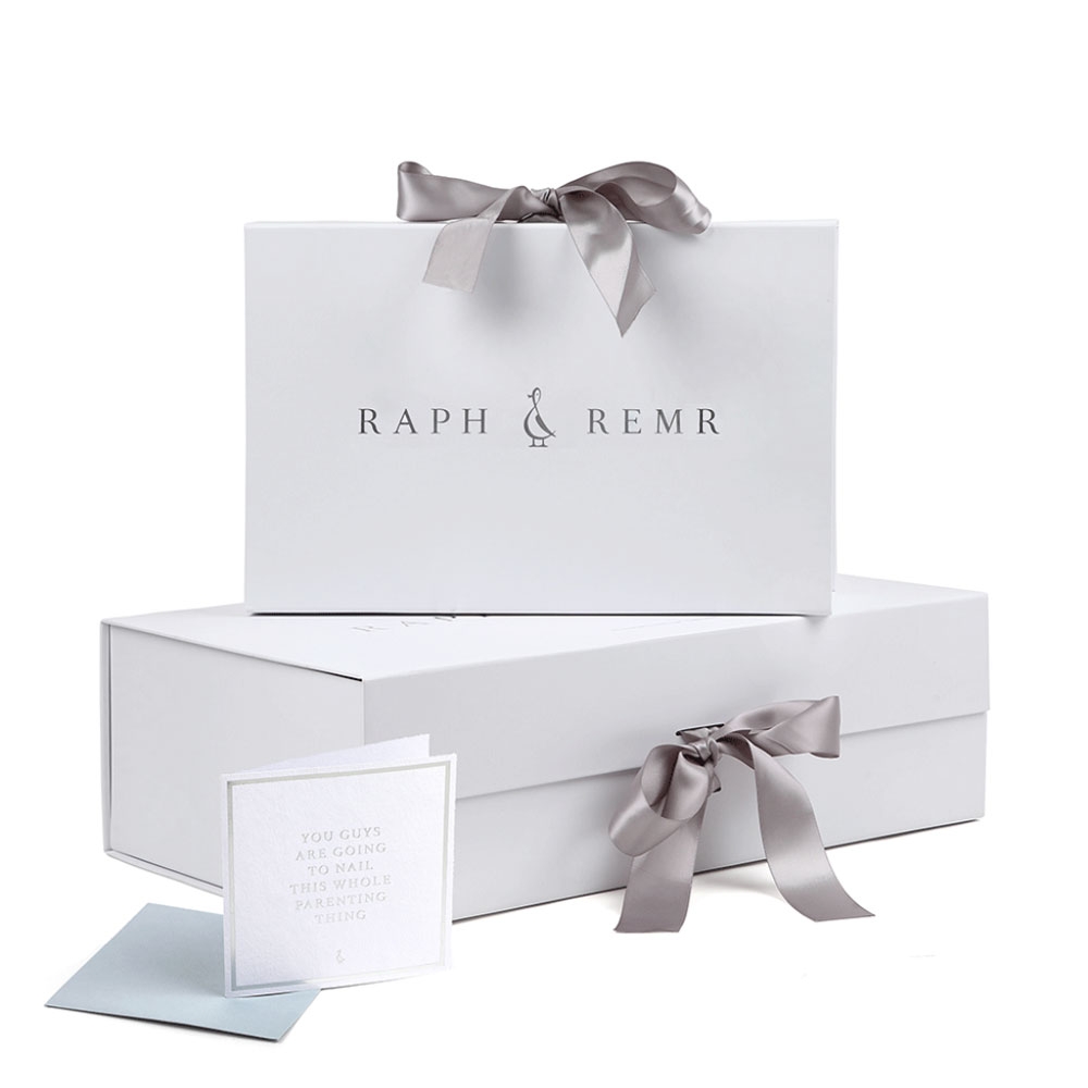 Empty baby memory gift packaging box