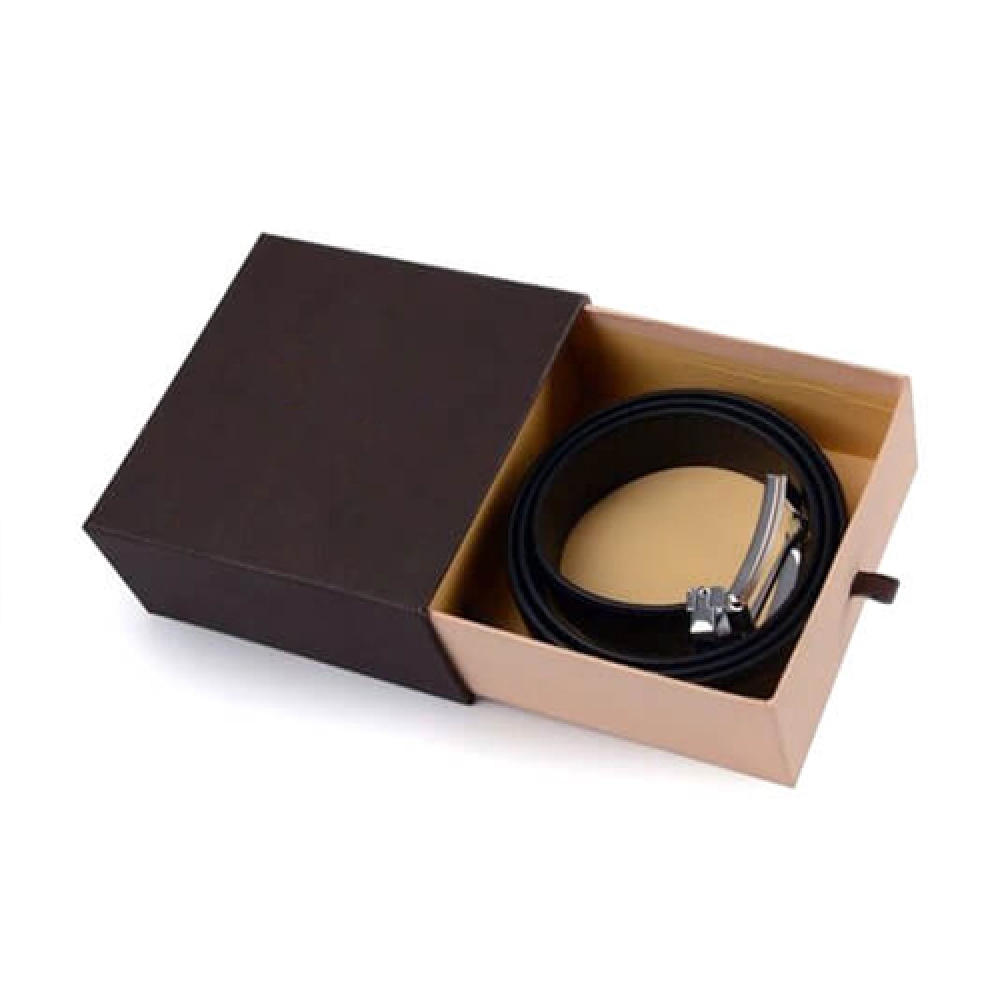 Luxury gift box for belt packaging