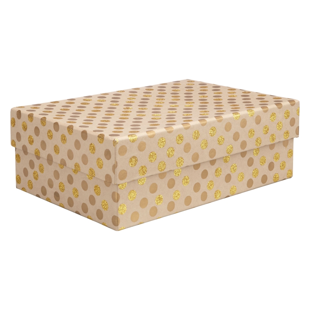 Dot paper gift box