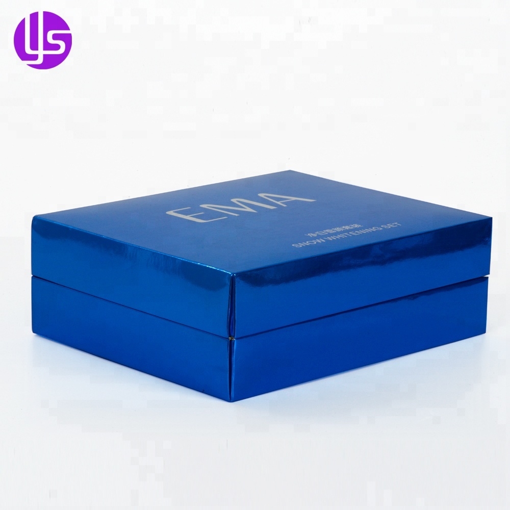 Cheap Custom Luxury Metallic Paper Cardboard Cosmetic Box