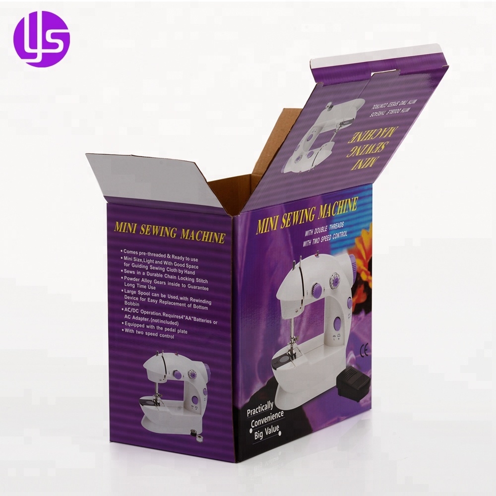 Custom Color Print Small Electronic Home Appliance Product Cardboard Corrugated Paper Packaging Box