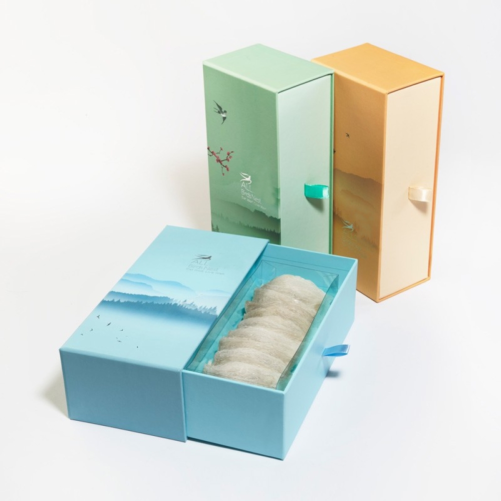 Luxury birdnest packaging gift box