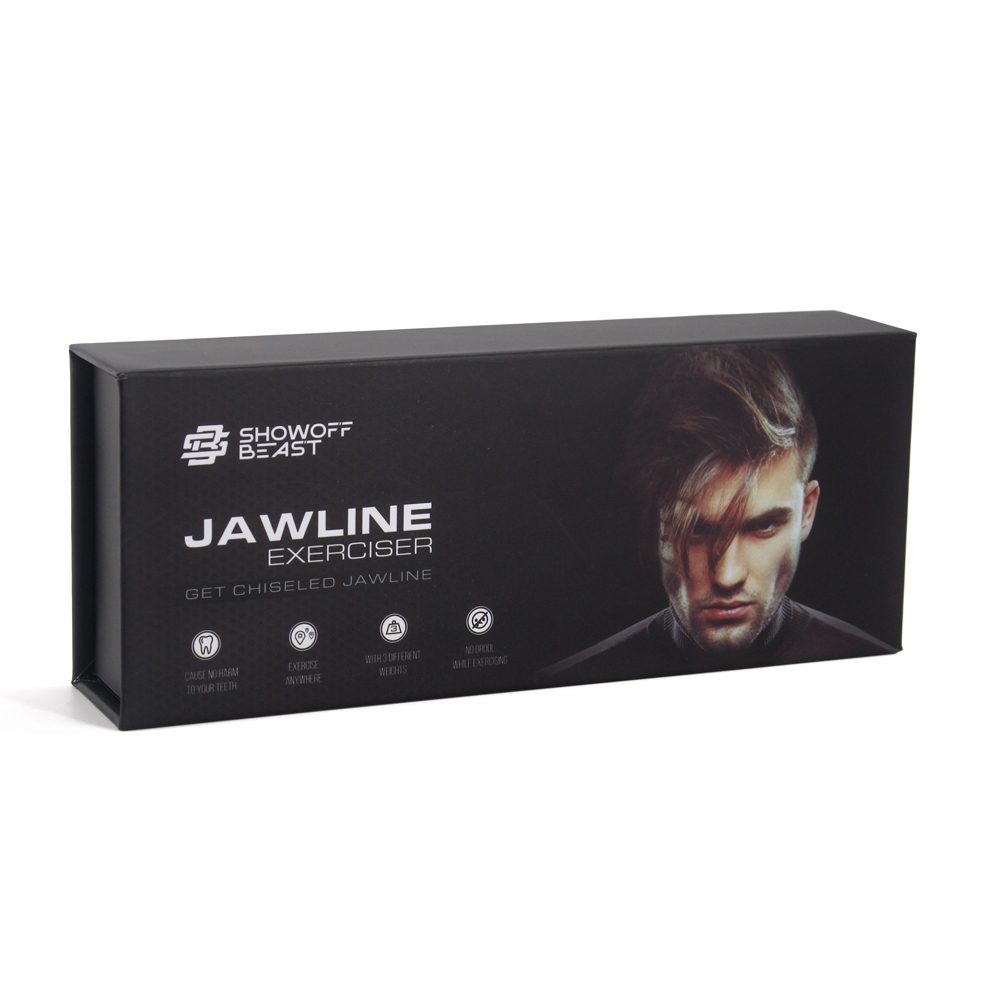 Custom packaging box for Jawline exerciser