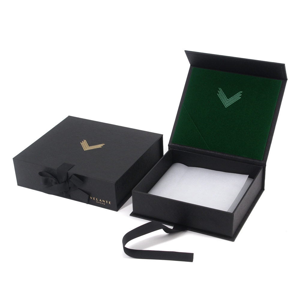 Black special paper gift box set