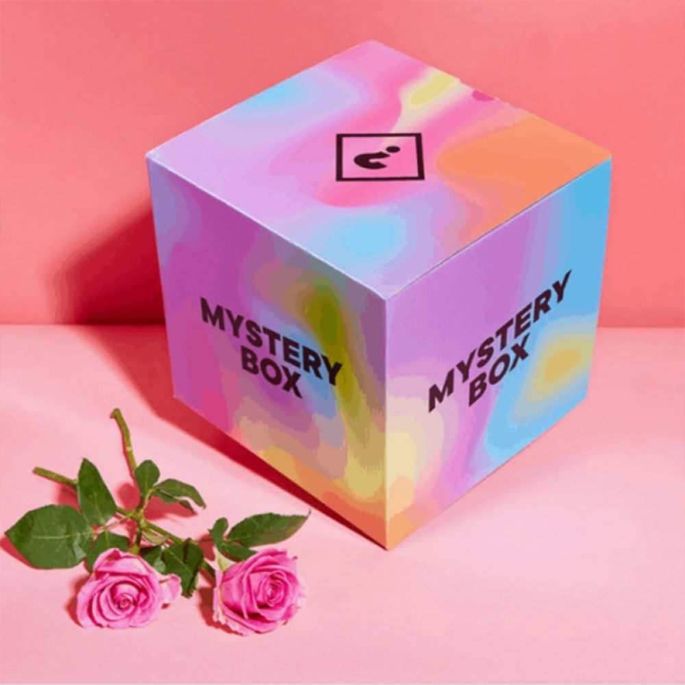 Empty customized paper mystery boxes mistery box