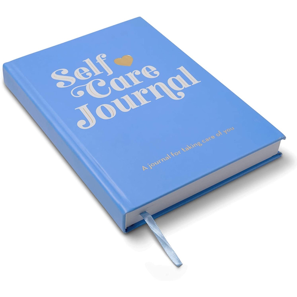 Planificateur de journal d'auto-soins pour carnet à couverture rigide personnalisé