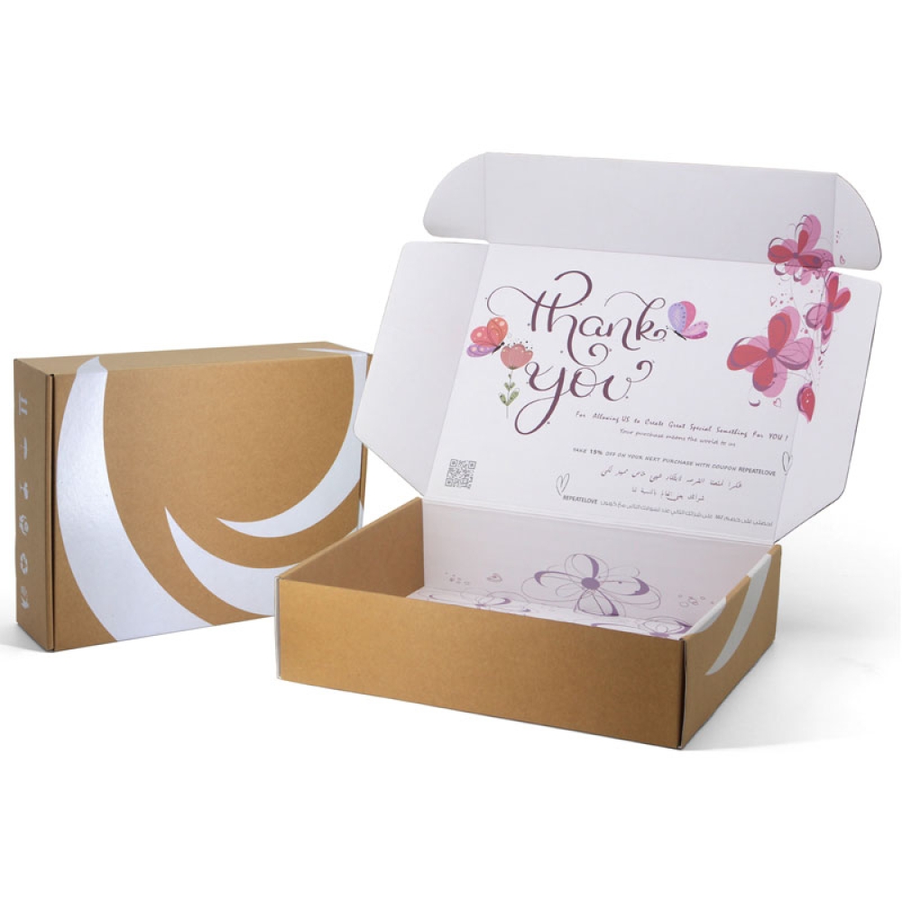 Free design kraft mailer box