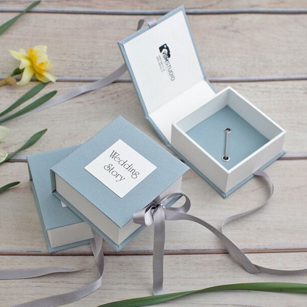 Custom USB  Packaging Box for Wedding Photography