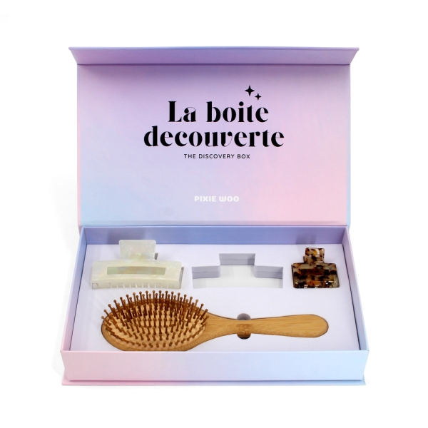 Coffret cadeau d'emballage de pince à cheveux