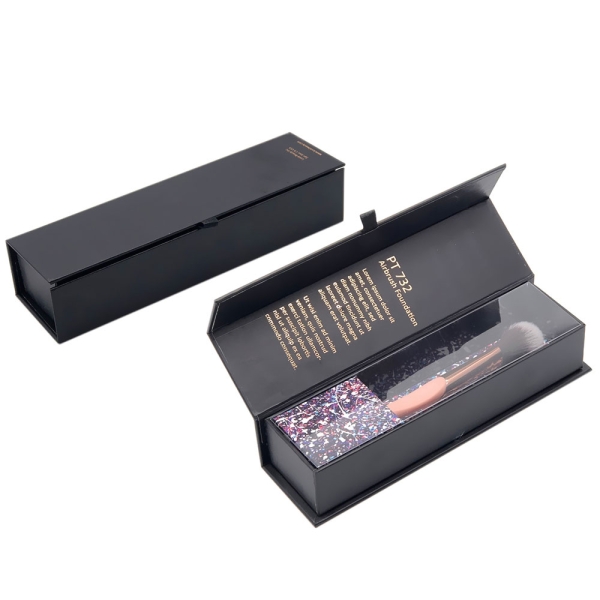 Custom makeup brush packaging box