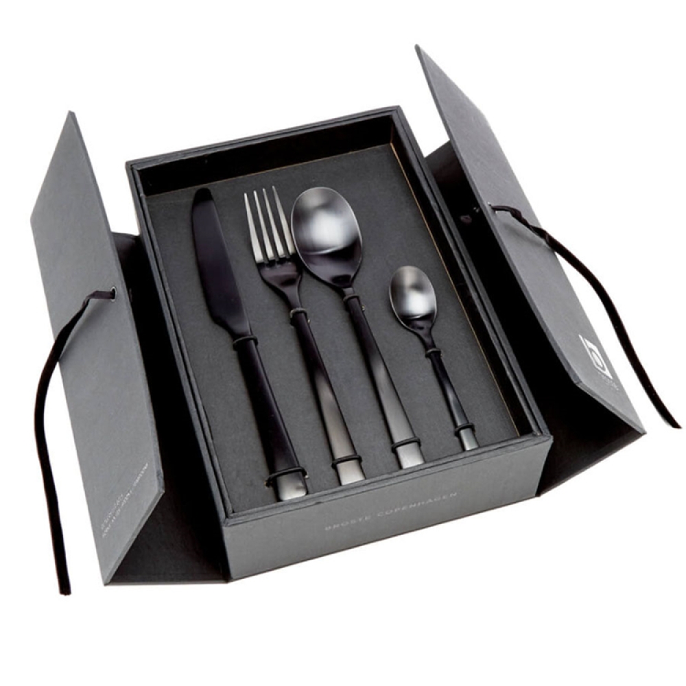 Custom Luxury Cardboard Package Cutlery Set Spoon Packaging Box