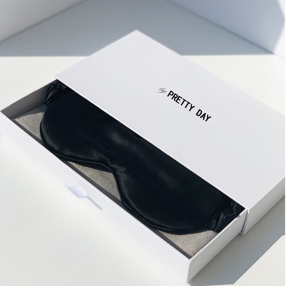 Custom empty eye mask packaging box