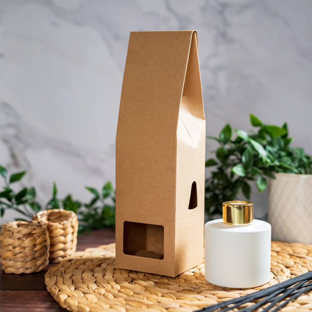 Reed diffuser packaging boxes kraft paper