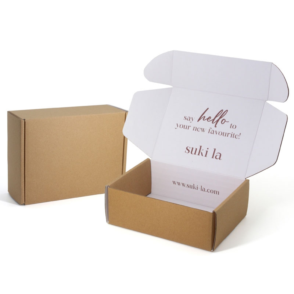 Free design kraft mailer box