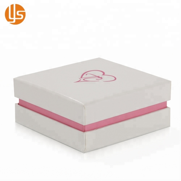 Caja de papel de regalo de Earing de pulsera de caja de cartón pequeña con logotipo personalizado de lujo para joyería