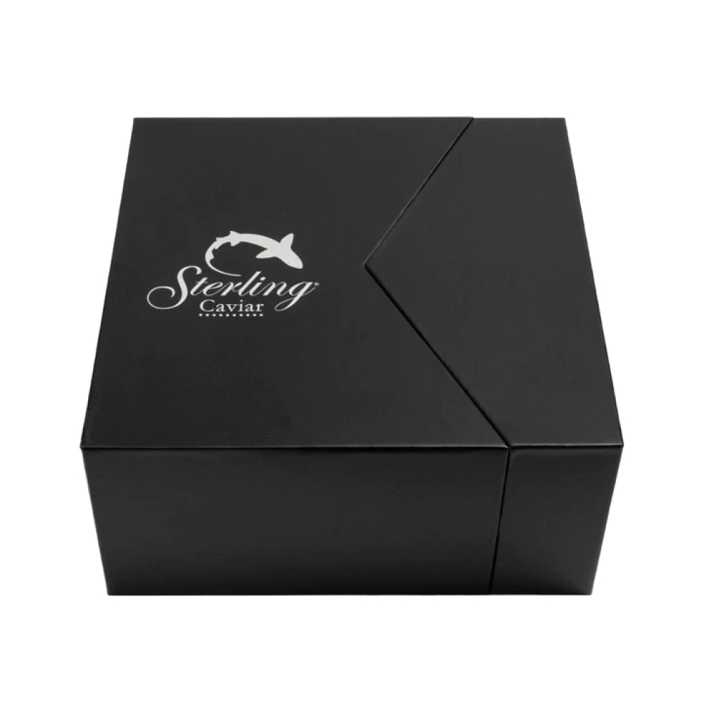 Caja de regalo personalizada para caviar